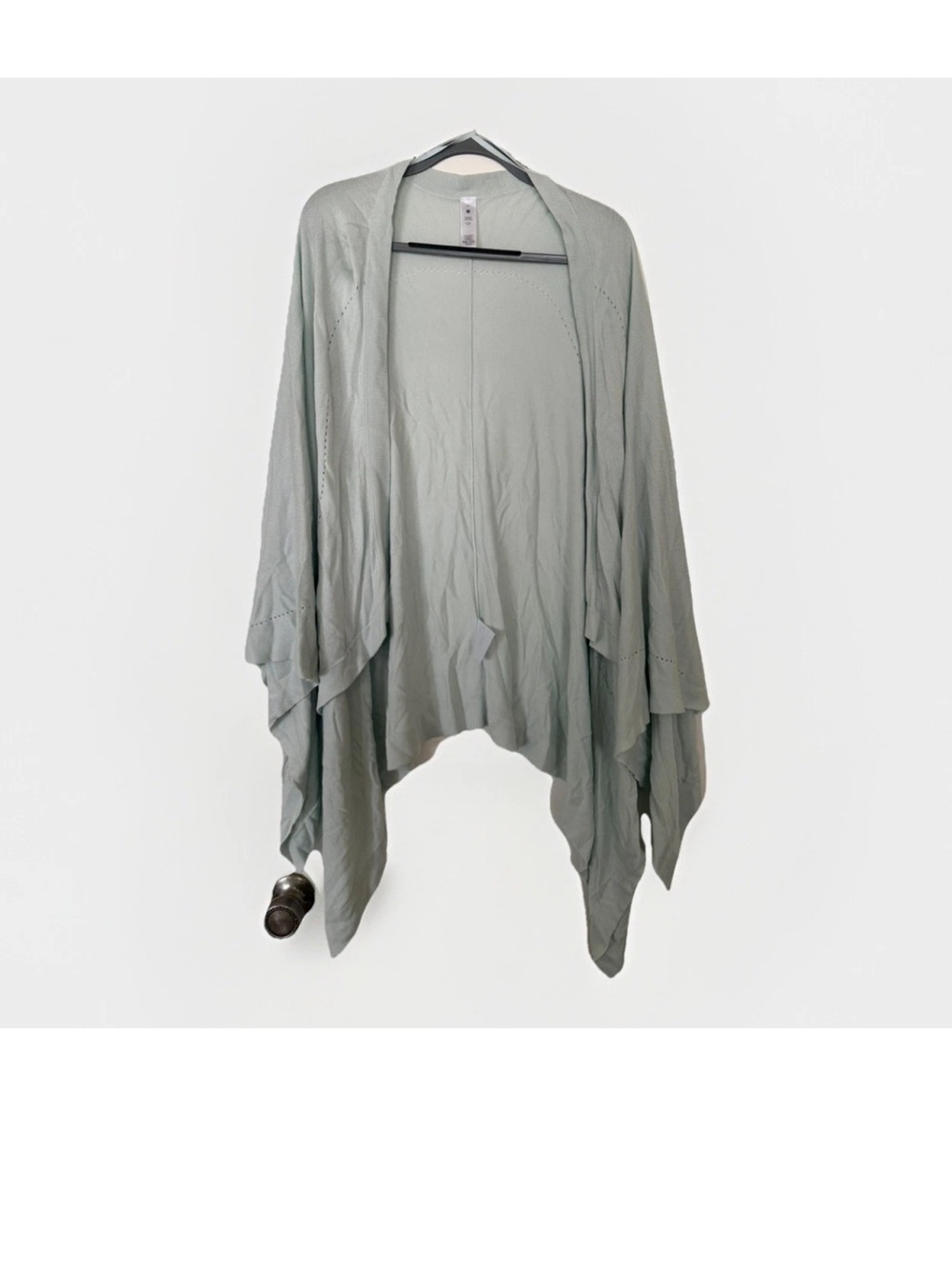 Lululemon Wrap Shawl Pale Color Teal Baby Blue Size OS